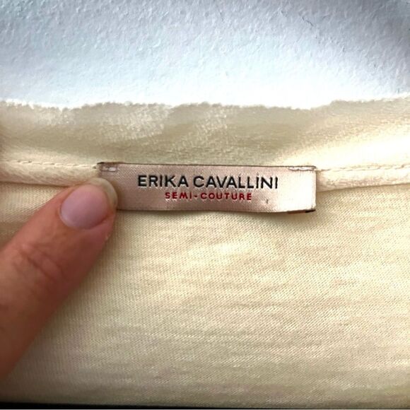 Erika Cavallini Flutter Sleeve Top - Picture 4 of 7